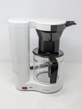 VTG Braun AG Frankfurt KF35 Type 4053 12 Cup Coffee Maker Germany Post Modern